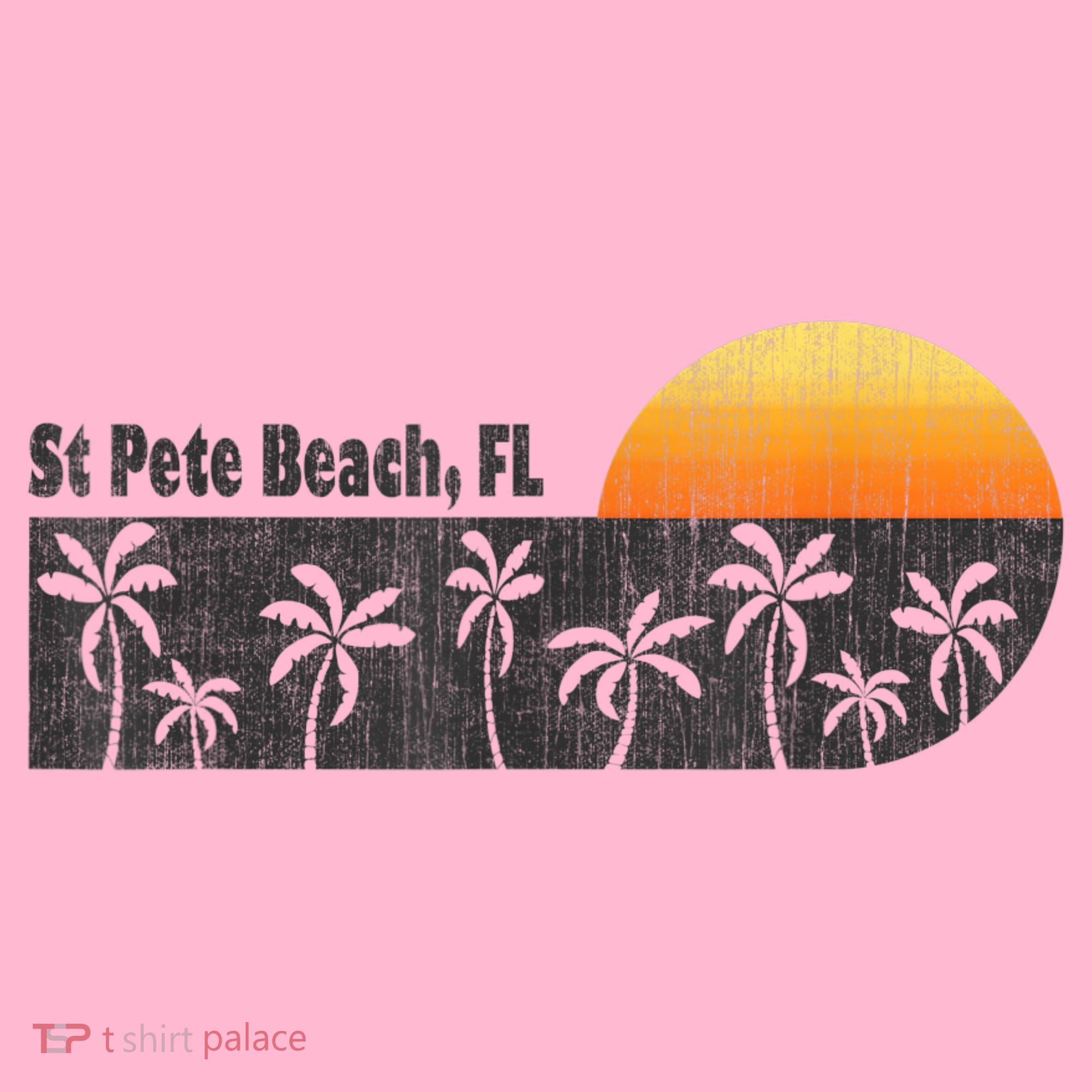 Retro St Pete Beach Florida Beach Coaster