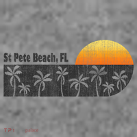 Retro St Pete Beach Florida Beach Toddler Hoodie thumb 2
