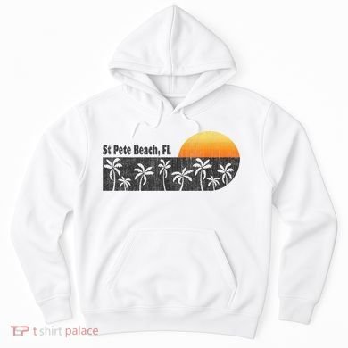 Retro St Pete Beach Florida Beach Hoodie