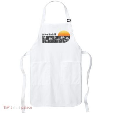 Retro St Pete Beach Florida Beach Apron