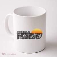 Retro St Pete Beach Florida Beach Coffee Mug thumb 0