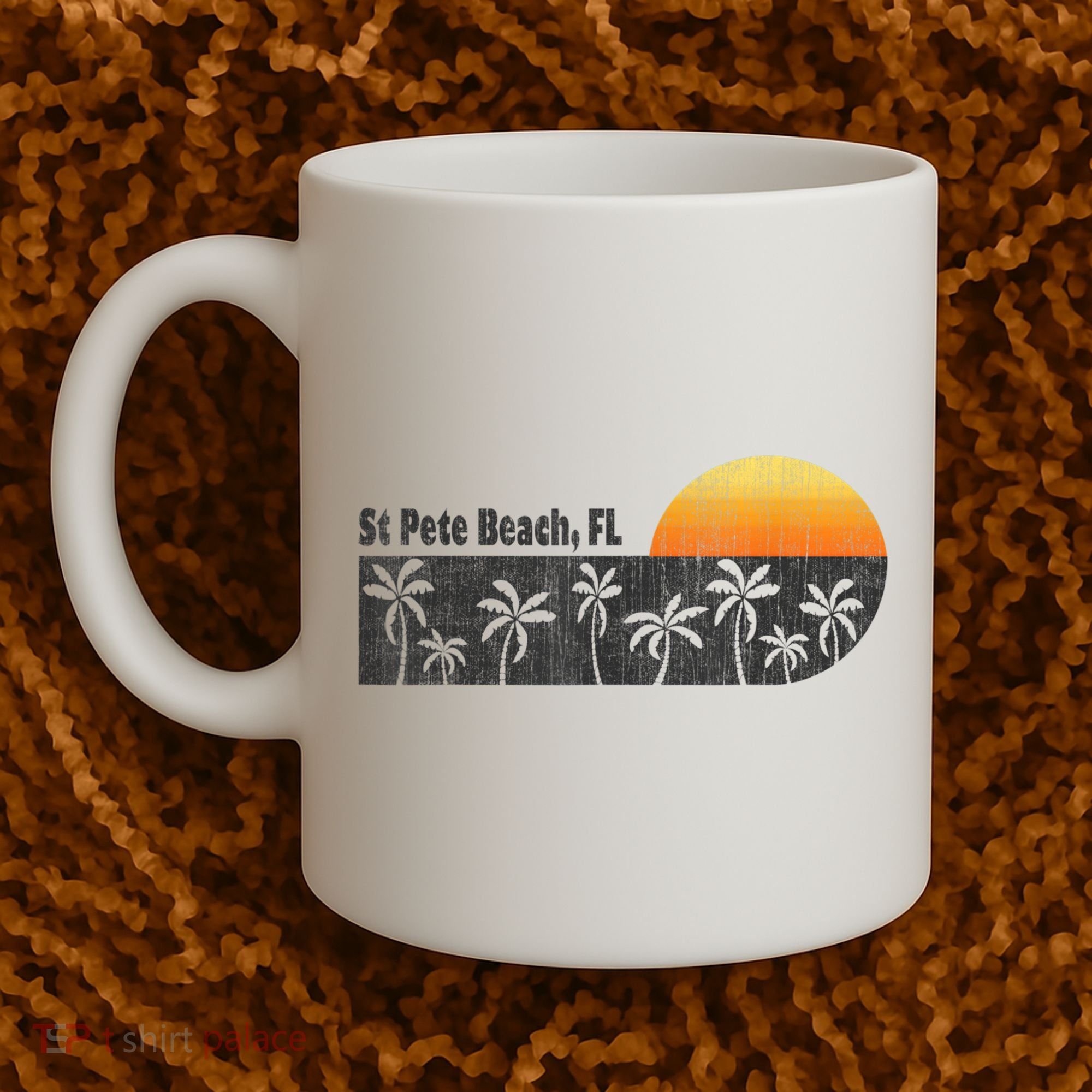 Retro St Pete Beach Florida Beach Coffee Mug