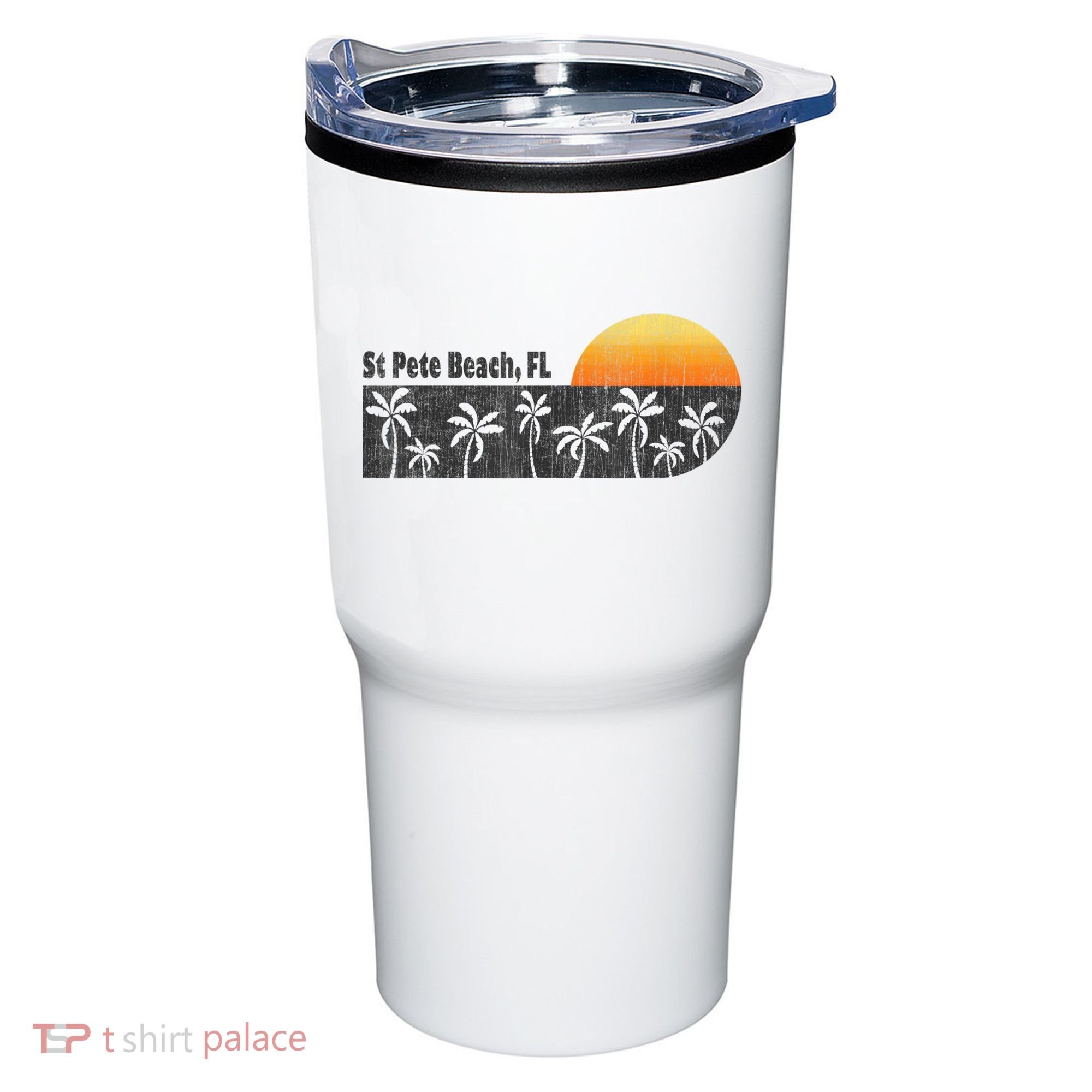Retro St Pete Beach Florida Beach Tumbler