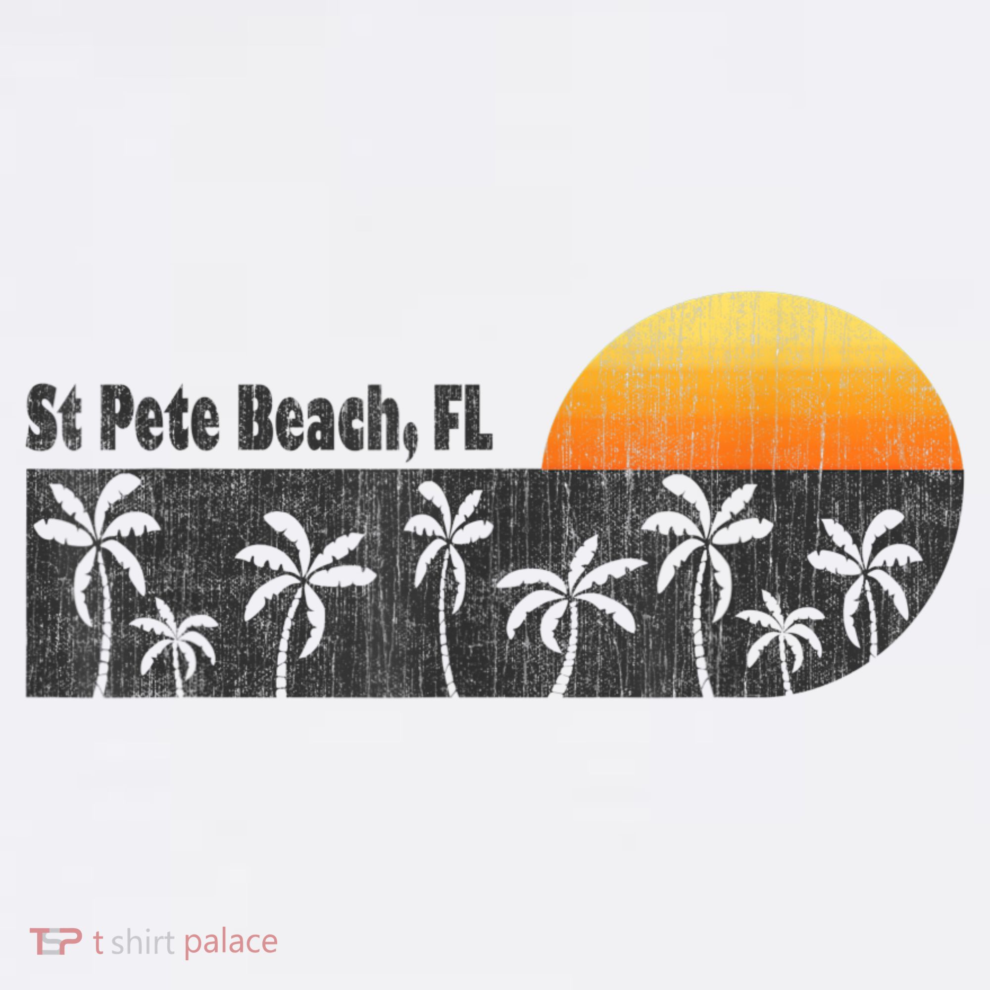 Retro St Pete Beach Florida Beach Women's Tank Top