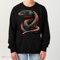 Realistic Snake Posing Women's Sweatshirt thumb 0
