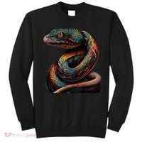 Realistic Snake Posing Sweatshirt thumb 0
