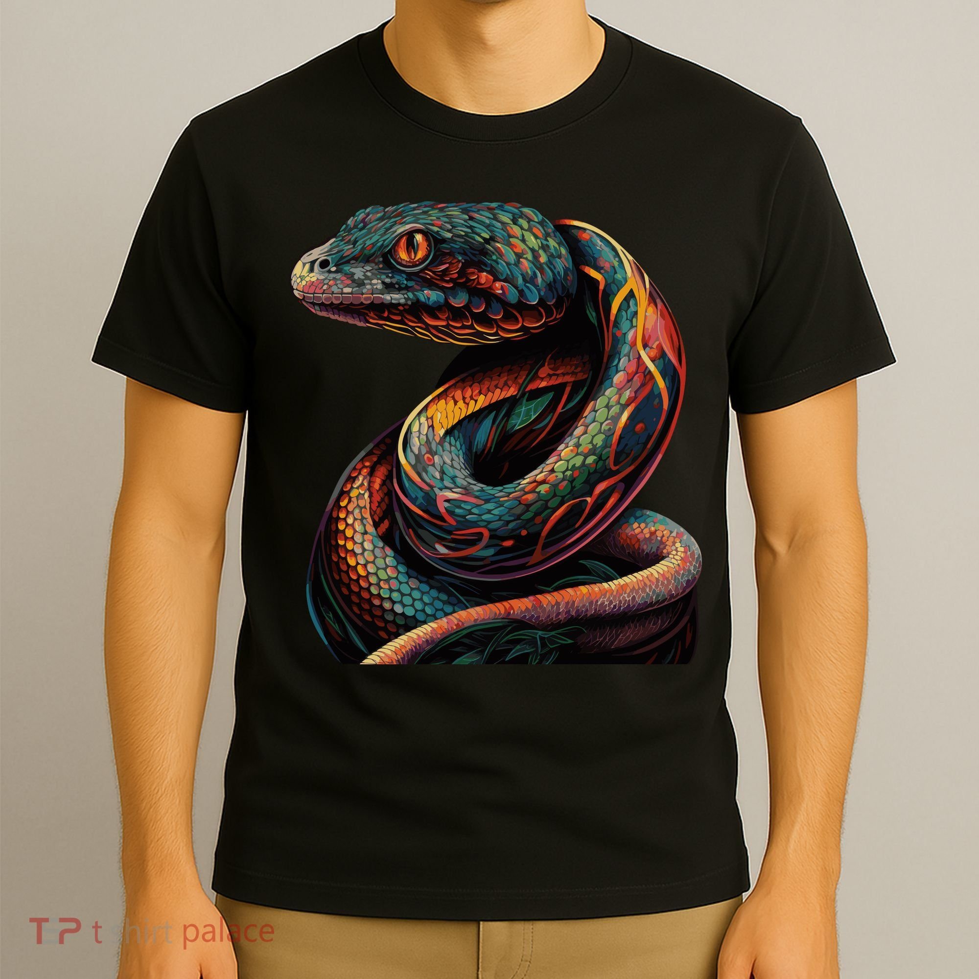 Realistic Snake Posing T-Shirt
