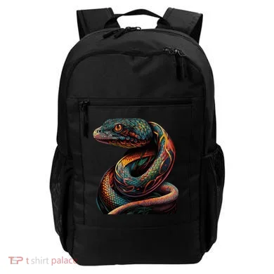 Realistic Snake Posing Backpack