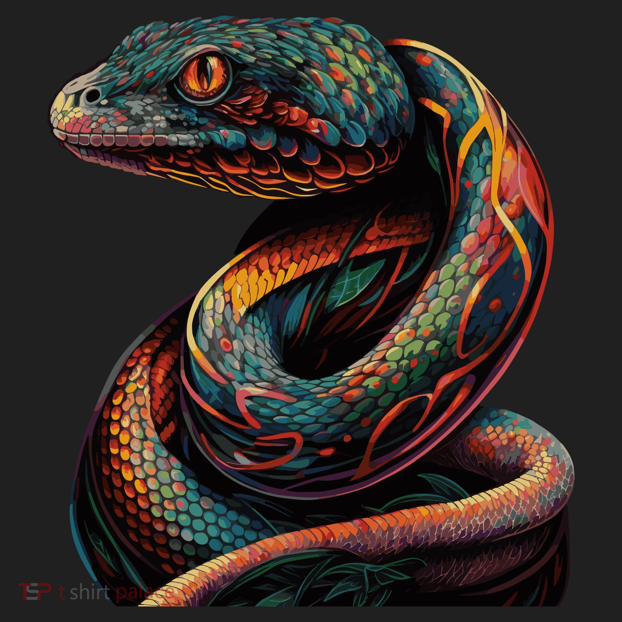 Realistic Snake Posing Beanie