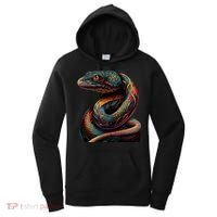 Realistic Snake Posing Women's Hoodie thumb 0
