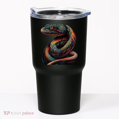 Realistic Snake Posing Tumbler