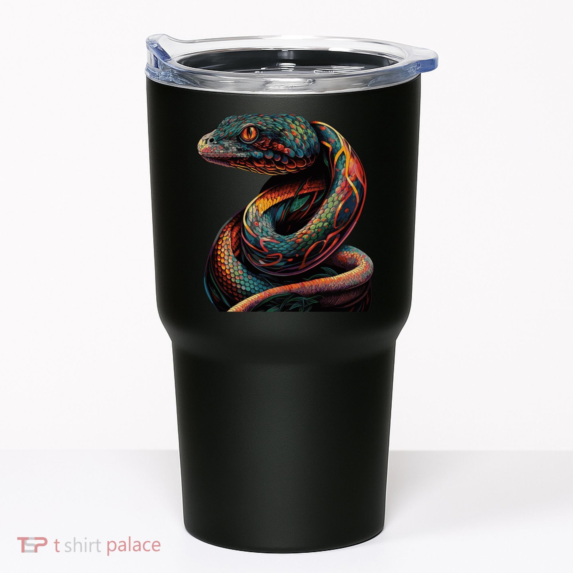 Realistic Snake Posing Tumbler