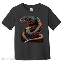 Realistic Snake Posing Toddler T-Shirt thumb 0