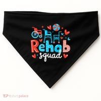 Rehab Squad Pt Rehab Physiotherapist ValentineS Day USA-Made Doggie Bandana thumb 0