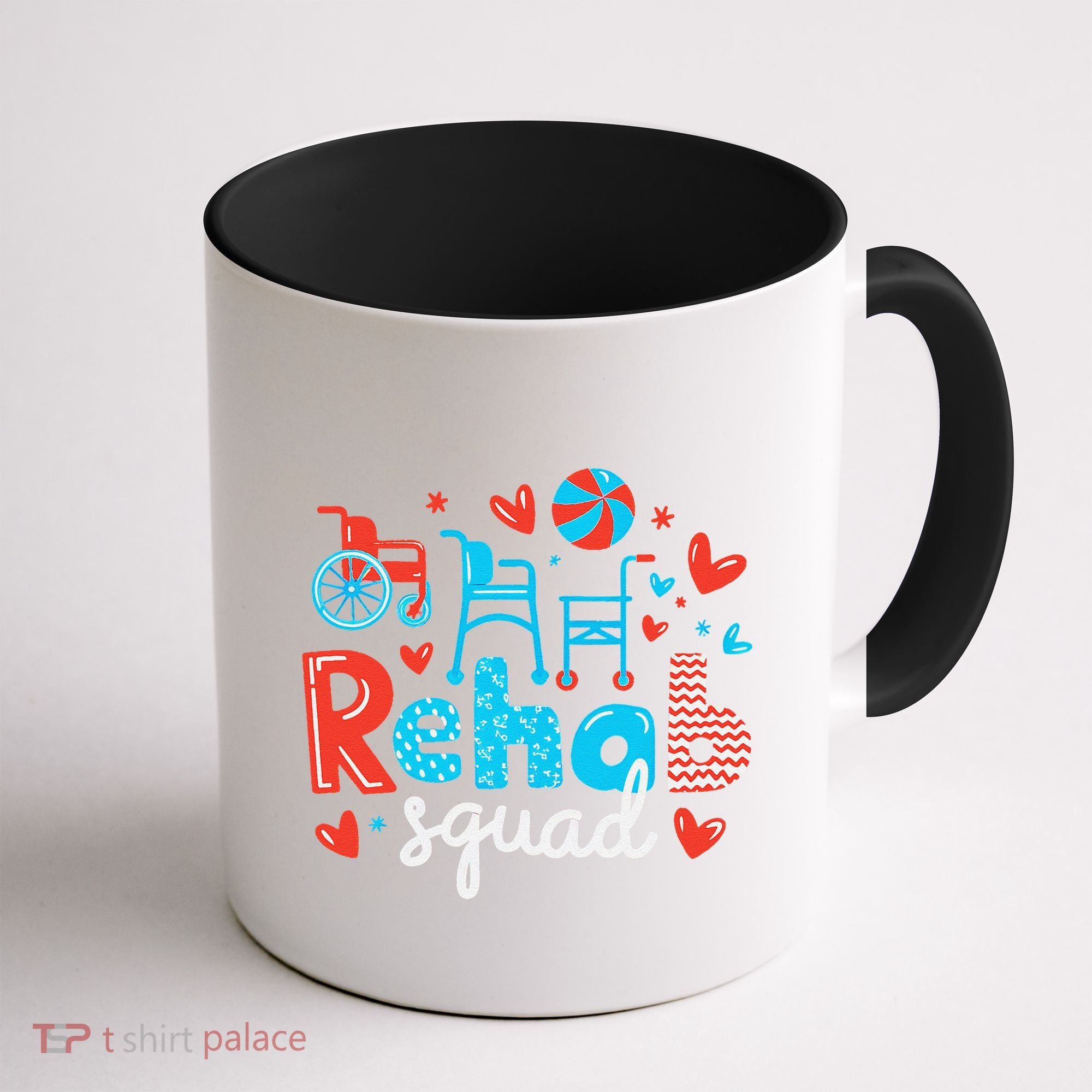 Rehab Squad Pt Rehab Physiotherapist ValentineS Day Coffee Mug