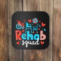 Rehab Squad Pt Rehab Physiotherapist ValentineS Day Coaster thumb 0