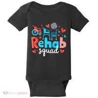 Rehab Squad Pt Rehab Physiotherapist ValentineS Day Baby Bodysuit thumb 0