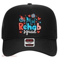 Rehab Squad Pt Rehab Physiotherapist ValentineS Day Hat thumb 0
