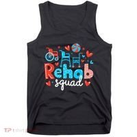Rehab Squad Pt Rehab Physiotherapist ValentineS Day Tank Top thumb 0