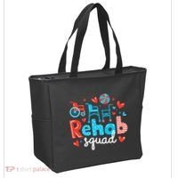Rehab Squad Pt Rehab Physiotherapist ValentineS Day Tote Bag thumb 2