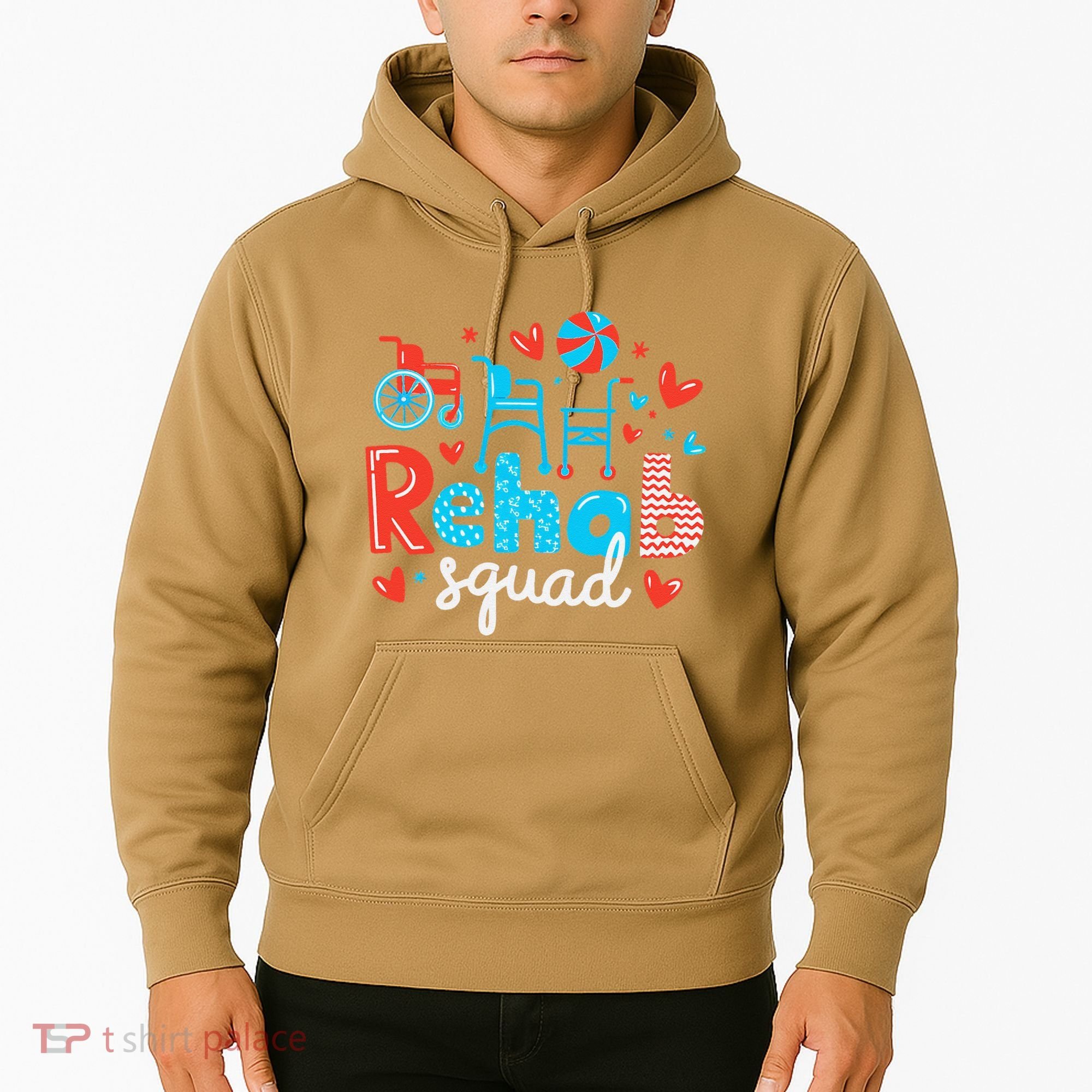 Rehab Squad Pt Rehab Physiotherapist ValentineS Day Hoodie
