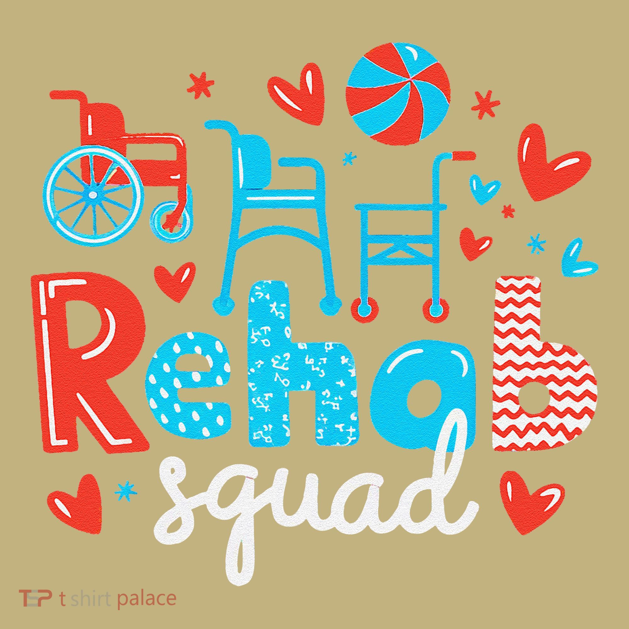 Rehab Squad Pt Rehab Physiotherapist ValentineS Day Sweatshirt