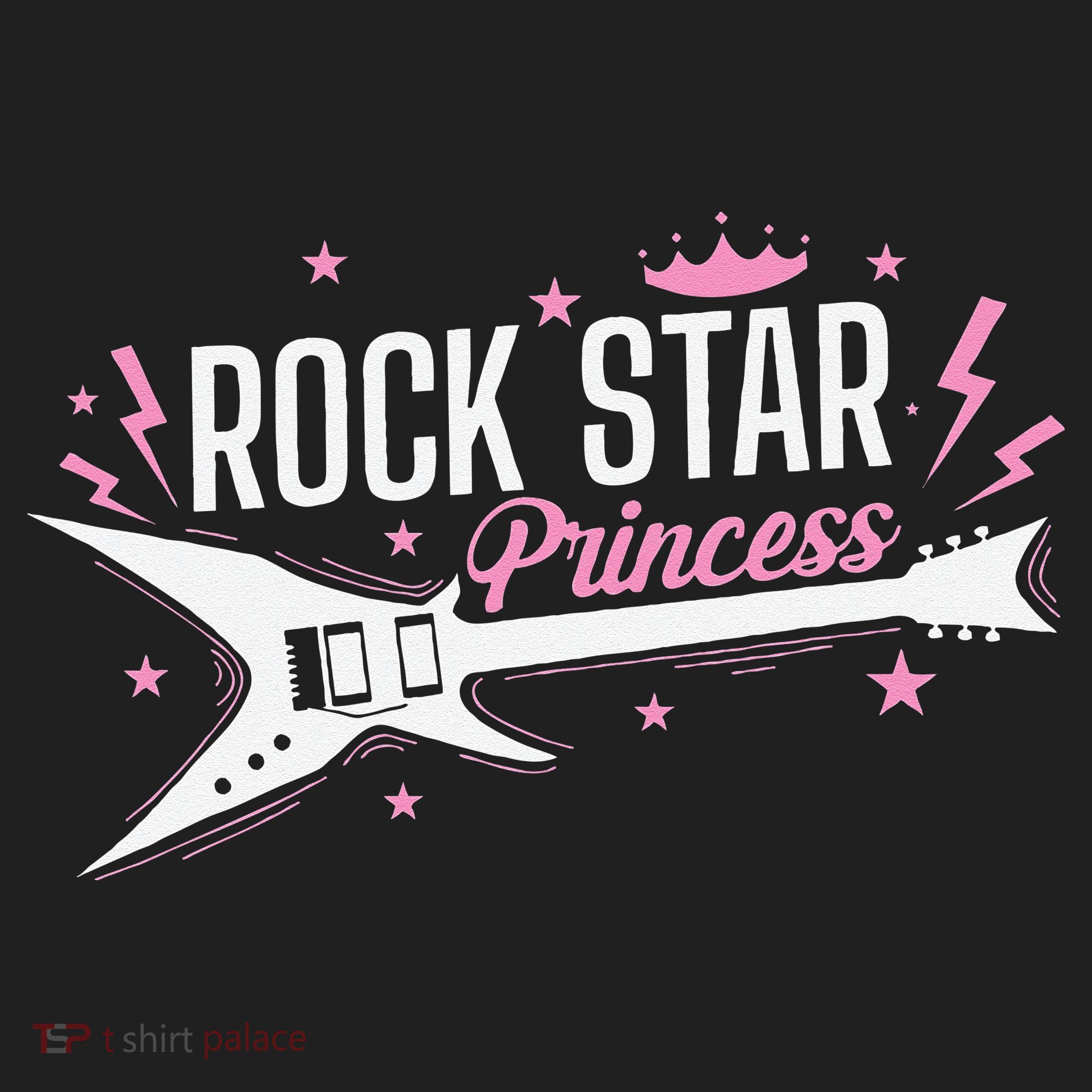 Rock Star Princess Guitar Music Beanie