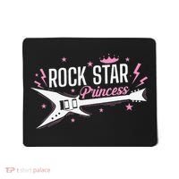 Rock Star Princess Guitar Music Mousepad thumb 0