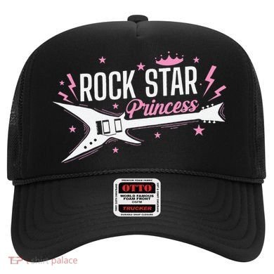 Rock Star Princess Guitar Music Hat
