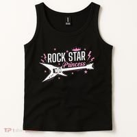 Rock Star Princess Guitar Music Tank Top thumb 2