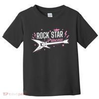 Rock Star Princess Guitar Music Toddler T-Shirt thumb 0