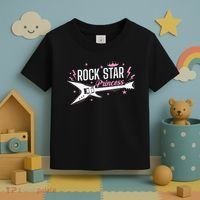 Rock Star Princess Guitar Music Toddler T-Shirt thumb 3
