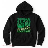 Retro St Patricks Day Irish Its A Good Day To Have A Lucky Day Hoodie thumb 0