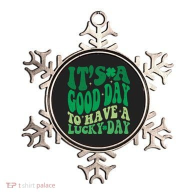 Retro St Patricks Day Irish Its A Good Day To Have A Lucky Day Ornament