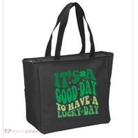 Retro St Patricks Day Irish Its A Good Day To Have A Lucky Day Tote Bag thumb 2