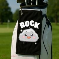 Rock Scissors Paper Halloween Costumes Group Family Golf Towel thumb 2