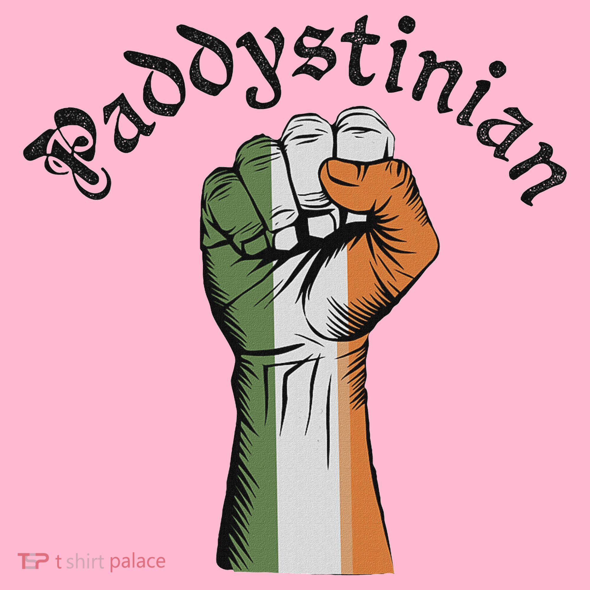 Retro Strong Paddystinian Irish Palestine Flag Coaster