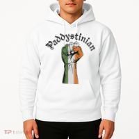 Retro Strong Paddystinian Irish Palestine Flag Hoodie thumb 2