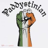 Retro Strong Paddystinian Irish Palestine Flag Women's Tank Top thumb 5