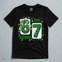Retro St Patrick's Lucky 67 Six Seven 6-7 Meme T-Shirt thumb 5