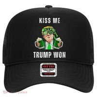 Republican St Patricks Day Kiss Me Trump Won For Hat thumb 0