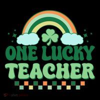Retro St Patricks Day One Lucky Teacher Coffee Mug thumb 5