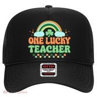 Retro St Patricks Day One Lucky Teacher Hat thumb 0