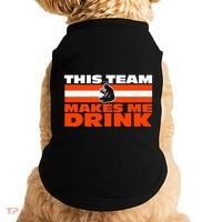 Retro Sport Quote This Team Makes Me Drink Funny Bear Doggie Tank thumb 0