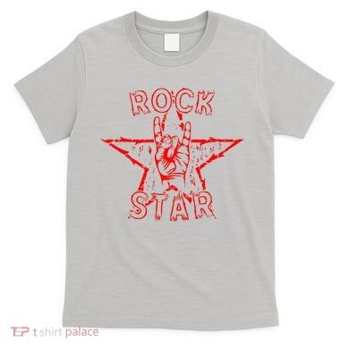 Rock Star Rock On Sign Band Hand Horns T-Shirt