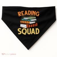 Reading Squad Reading Teachers Reading Teacher Appreciation Cool Gift USA-Made Doggie Bandana thumb 0