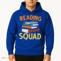 Reading Squad Reading Teachers Reading Teacher Appreciation Cool Gift Hoodie thumb 2