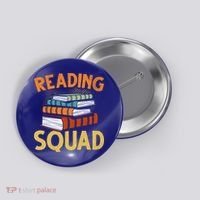 Reading Squad Reading Teachers Reading Teacher Appreciation Cool Gift Button thumb 0