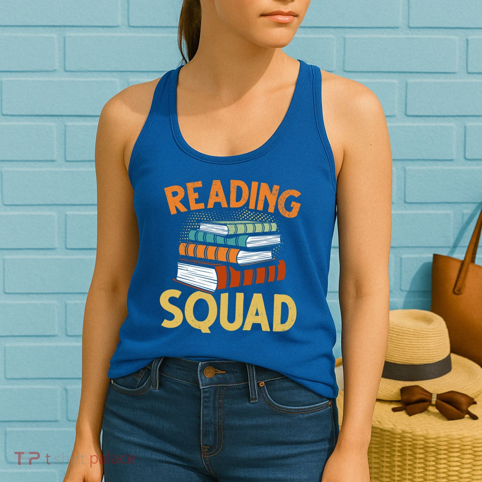 Reading Squad Reading Teachers Reading Teacher Appreciation Cool Gift Women's Tank Top
