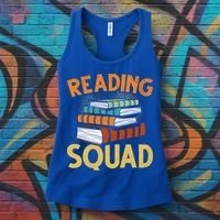 Reading Squad Reading Teachers Reading Teacher Appreciation Cool Gift Women's Tank Top thumb 3